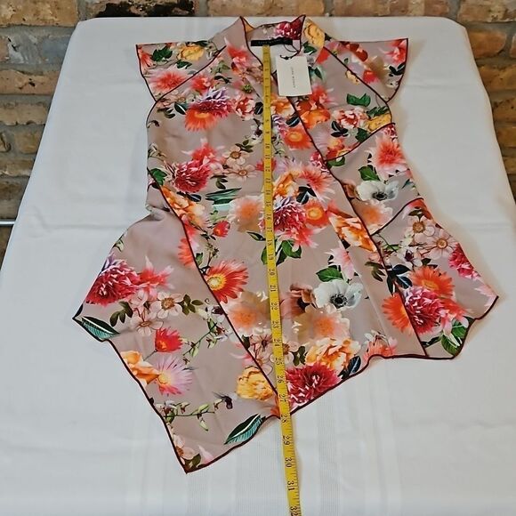 NWT Zara Floral Kimono top size XS - Picture 10 of 10